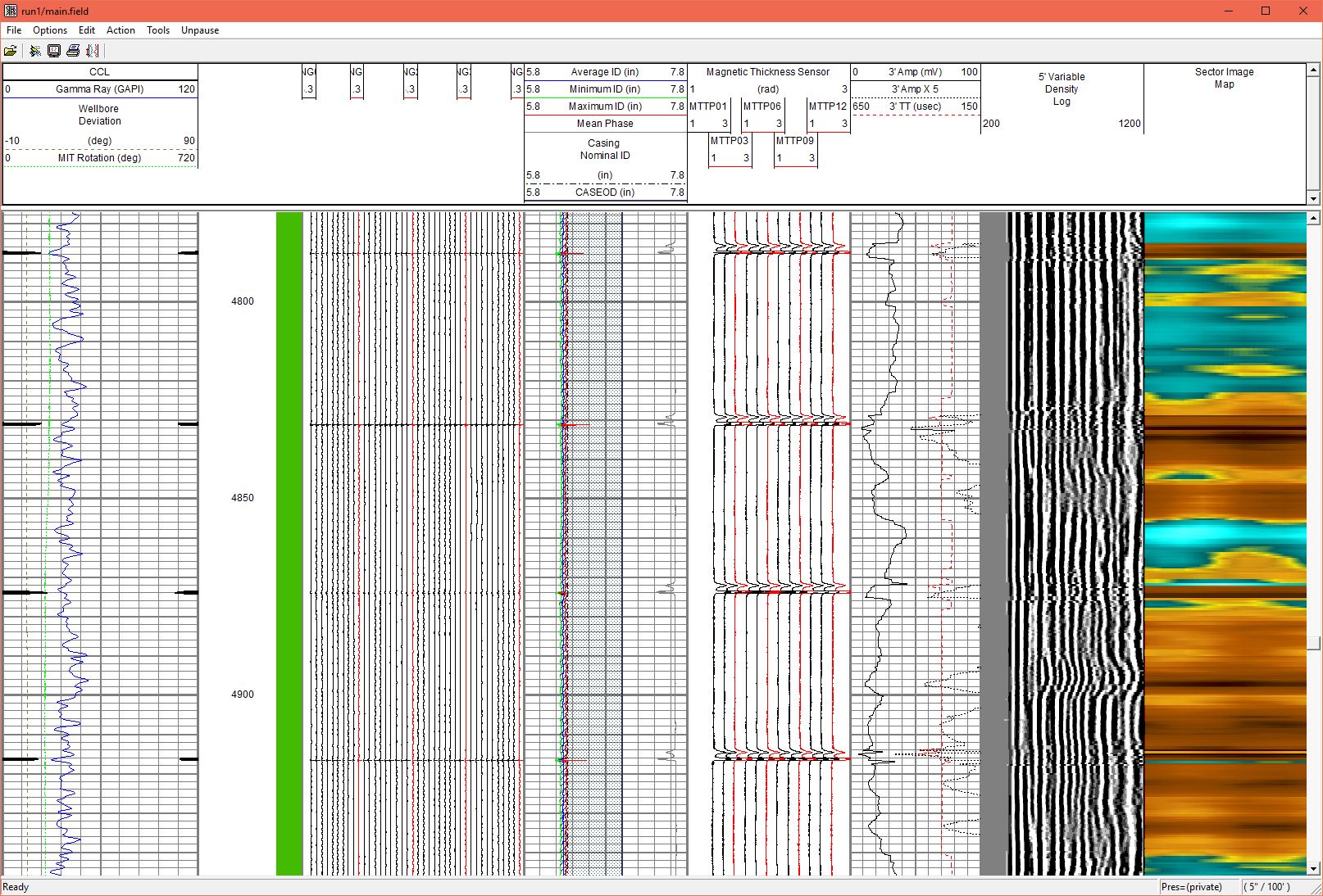 Warrior 8 Data Acquisition Software picture